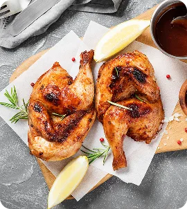 Entire chicken extra tasty
